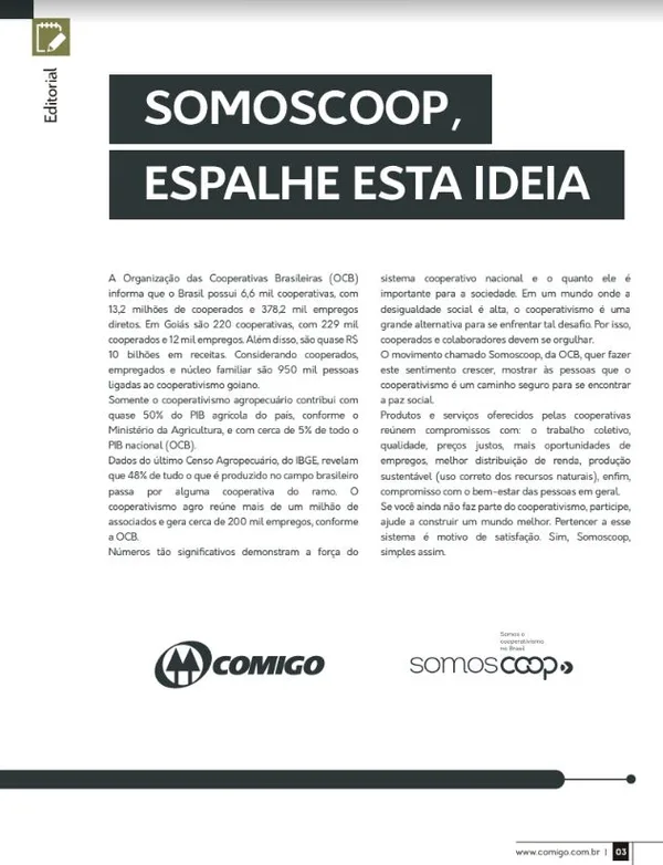 Comigo agora é SomosCoop