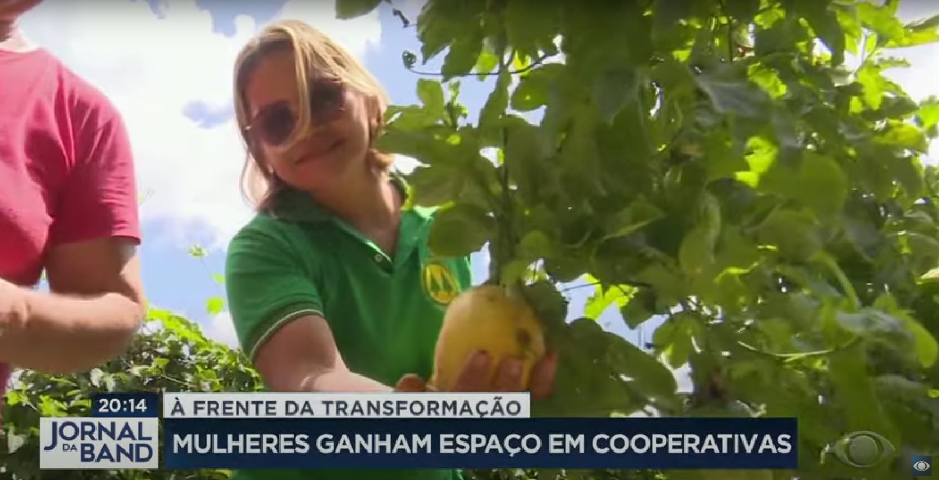 Presença feminina no coop é destaque em reportagem especial da Band TV